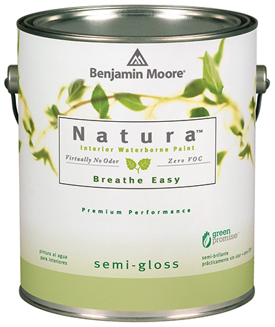 Natura semi-gloss Benjamin Moore Paints - Airdrie Paint and Decor