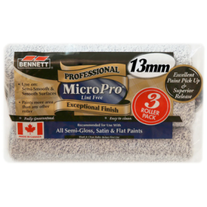 Bennett MicroPro 9" Roller 3pk